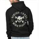 Nobody Cares Work Harder Skull & Wrench T-Shirt - Car Lovers Cotton 2 small thumbnail