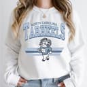 Sudadera Unisex North Carolina Tar Heels Vintage NCAA Football 2 small thumbnail