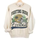 Notre Dame Fighting Irish Fútbol Americano NCAA Sudadera, University Of Notre Dame Unisex Vintage Fútbol Americano NCAA Sudadera 3 small thumbnail