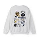 Notre Dame Vintage NCAA Día de Juego Football Crewneck Sweatshirt Unisex 2 small thumbnail