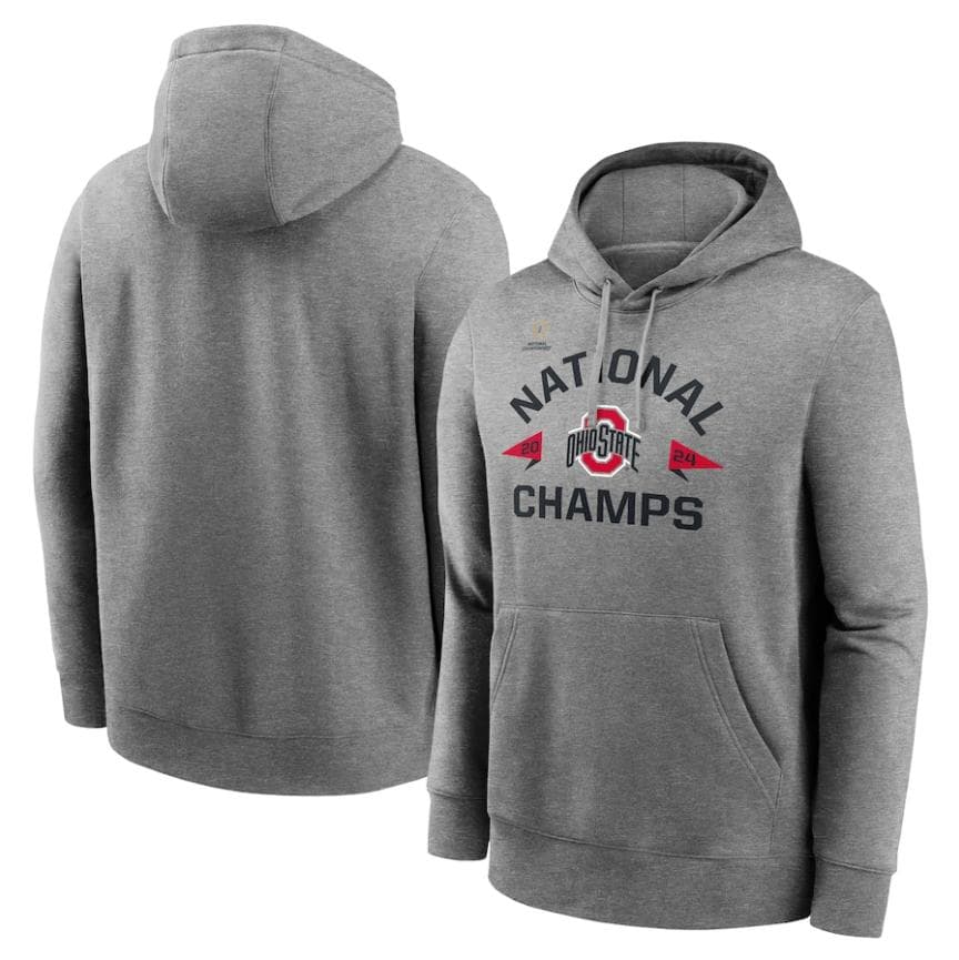 Ohio State Buckeyes 2025 Campeones CFP Arco Sudadera con Capucha – image 1, Ohio State Buckeyes Tee, Ohio State Buckeyes Merch, Ohio State Buckeyes Shirt, Ohio State Buckeyes Sweatshirt, Ohio State Buckeyes Hoodie, Ohio State Buckeyes Clothes