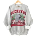 Sudadera Ohio State Buckeyes Football NCAA - Unisex Vintage 1 small thumbnail