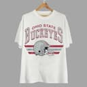 Ohio State Buckeyes Camiseta Vintage NCAA Football - Regalo Unisex para Fan 1 small thumbnail