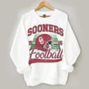 Oklahoma Sooners NCAA Football Sweatshirt - Unisex Vintage Classic Fan Gift 3 small thumbnail