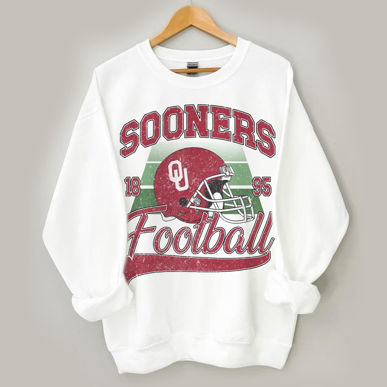 Oklahoma Sooners NCAA Football Sweatshirt - Unisex Vintage Classic Fan Gift – image 3, Oklahoma Sooners Tee, Oklahoma Sooners shirt, Oklahoma Sooners sweatshirt, Oklahoma Sooners hoodie