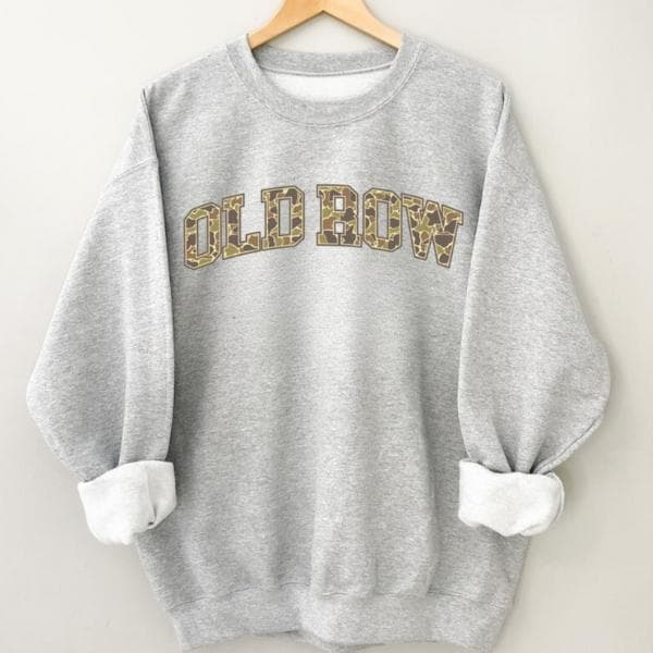 Old Row Camo Crewneck Sweatshirt, Unisex Hoodie For Men, For Women, Tee Shirt Gift – image 3, Old Row Tee, Old Row Shirt, Old Row Sweatshirt, Old Row Hoodie, Hunntting shirt
