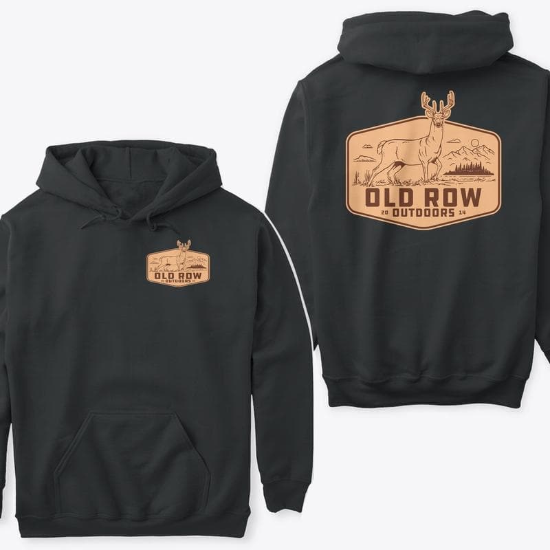 Old Row Outdoors Rustic Deer Hunting Hoodie - Menswear Classic – image 1, Old Row Outdoors Tee, Old Row Outdoors Merch, Old Row Outdoors Shirt, Old Row Outdoors Sweatshirt, Old Row Outdoors Hoodie, Old Row Outdoors Clothes