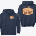 Old Row Outdoors Rustic Deer Hunting Hoodie - Menswear Classic 3 small thumbnail