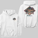 Old Row Sitting Duck Vintage Hunting Hoodie Sweatshirt Comfort Colors 4 small thumbnail