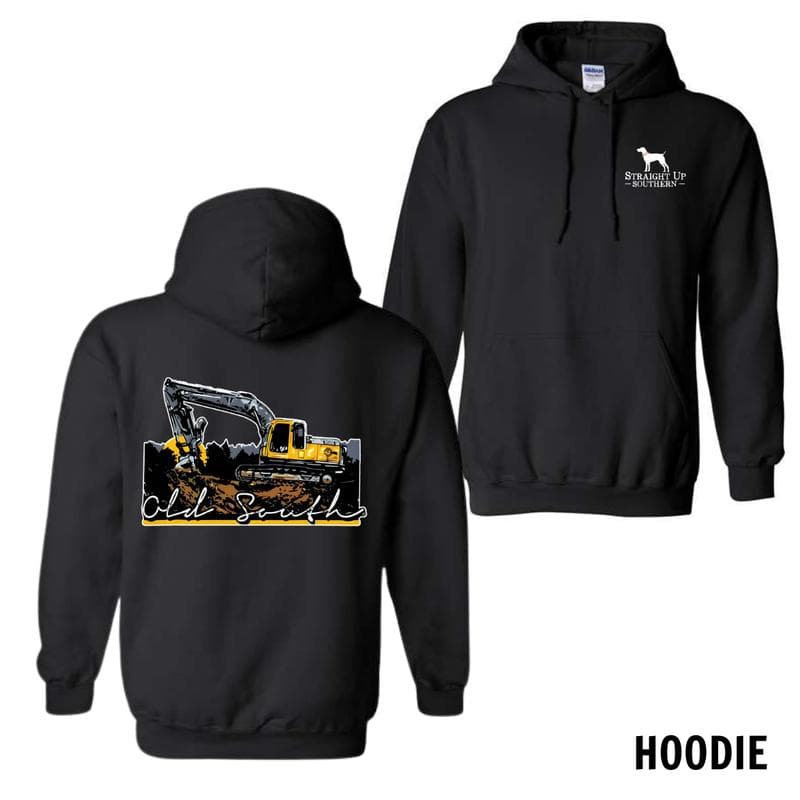 Old South Menswear Excavator Hoodie, Sweatshirt, Tee - Southern Pride Gift – image 2, Excavator Tee, Excavator Merch, Excavator Shirt, Excavator Sweatshirt, Excavator Hoodie, Excavator Clothes