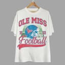 Camiseta Vintage de Fútbol Ole Miss Rebels - NCAA University of Mississippi 1 small thumbnail