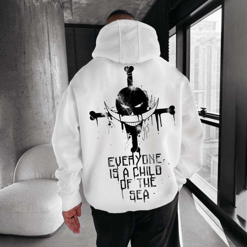 One Piece Whitebeard Luffy 2-Sided 90s Anime Graphic Hoodie – image 1, One Piece Tee, One Piece Shirt, One Piece Sweatshirt, One Piece Hoodie, One Piece Clothes