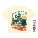 Oregon City fútbol baloncesto Team Ducks Inspired Oversized T-Camisetas - Vintage designs Best Quality Heavyweight Camisetas Do Not Shrink! Boxy Fit football soccer basketball team Sudadera, Sudadera con capucha, Comfort Colors 2 small thumbnail