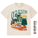 Oregon City fútbol baloncesto Team Ducks Inspired Oversized T-Camisetas - Vintage designs Best Quality Heavyweight Camisetas Do Not Shrink! Boxy Fit football soccer basketball team Sudadera, Sudadera con capucha, Comfort Colors 3 small thumbnail