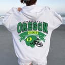 Sudadera Oregon Ducks Vintage Fútbol NCAA, Unisex de Final Round Gear 3 small thumbnail