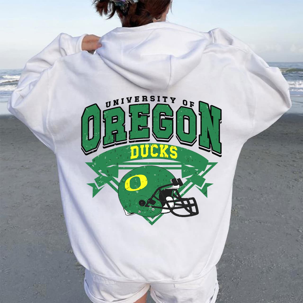 Sudadera Oregon Ducks Vintage Fútbol NCAA, Unisex de Final Round Gear – image 3, Oregon Ducks Tee, oregon ducks sweatshirt, oregon ducks football sweatshirt, oregon ducks shirt, oregon ducks football t shirts, oregon football t shirt, mens oregon ducks t shirt