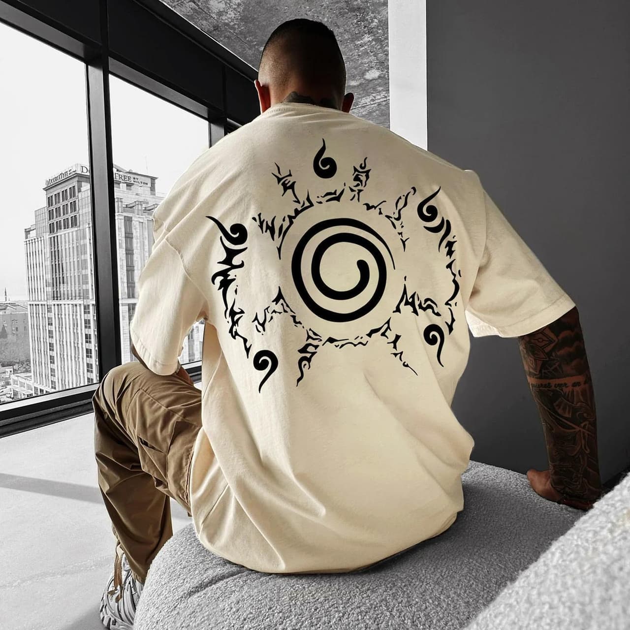 Oversize Naruto Tee, Anime Sweatshirt, Hoodie Gift for Anime Lover – image 1, Oversize Naruto Tee, Oversize Naruto Shirt, Oversize Naruto Sweatshirt, Oversize Naruto Hoodie, Oversize Naruto Clothes