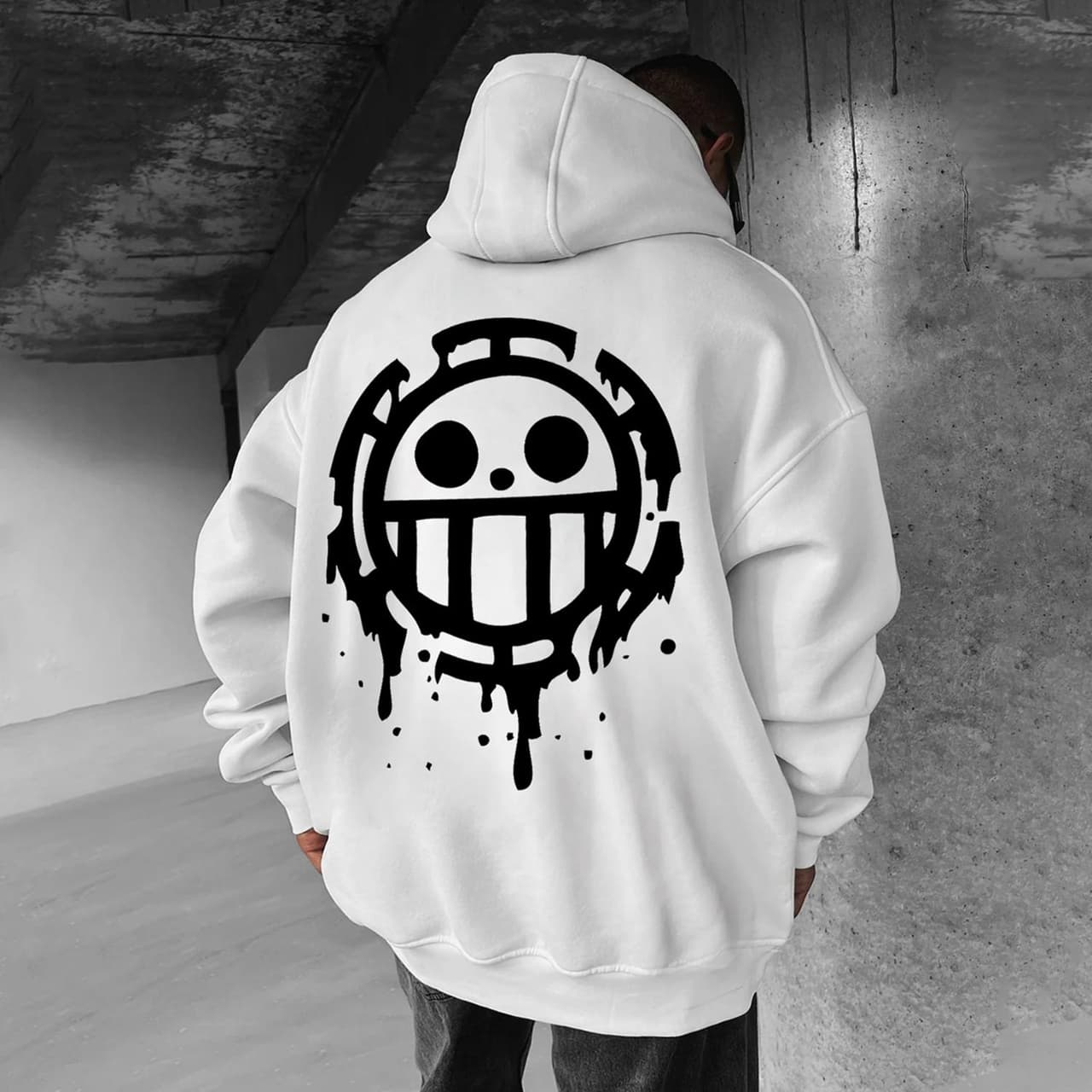 Oversize One Piece 2-Sided Print Hoodie - Top Anime Graphic 90s Gift – image 1, One Piece Tee, One Piece Shirt, One Piece Sweatshirt, One Piece Hoodie, One Piece Clothes