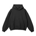 Oversized Unisex Solid Colour Fleece Hoodie 1 small thumbnail
