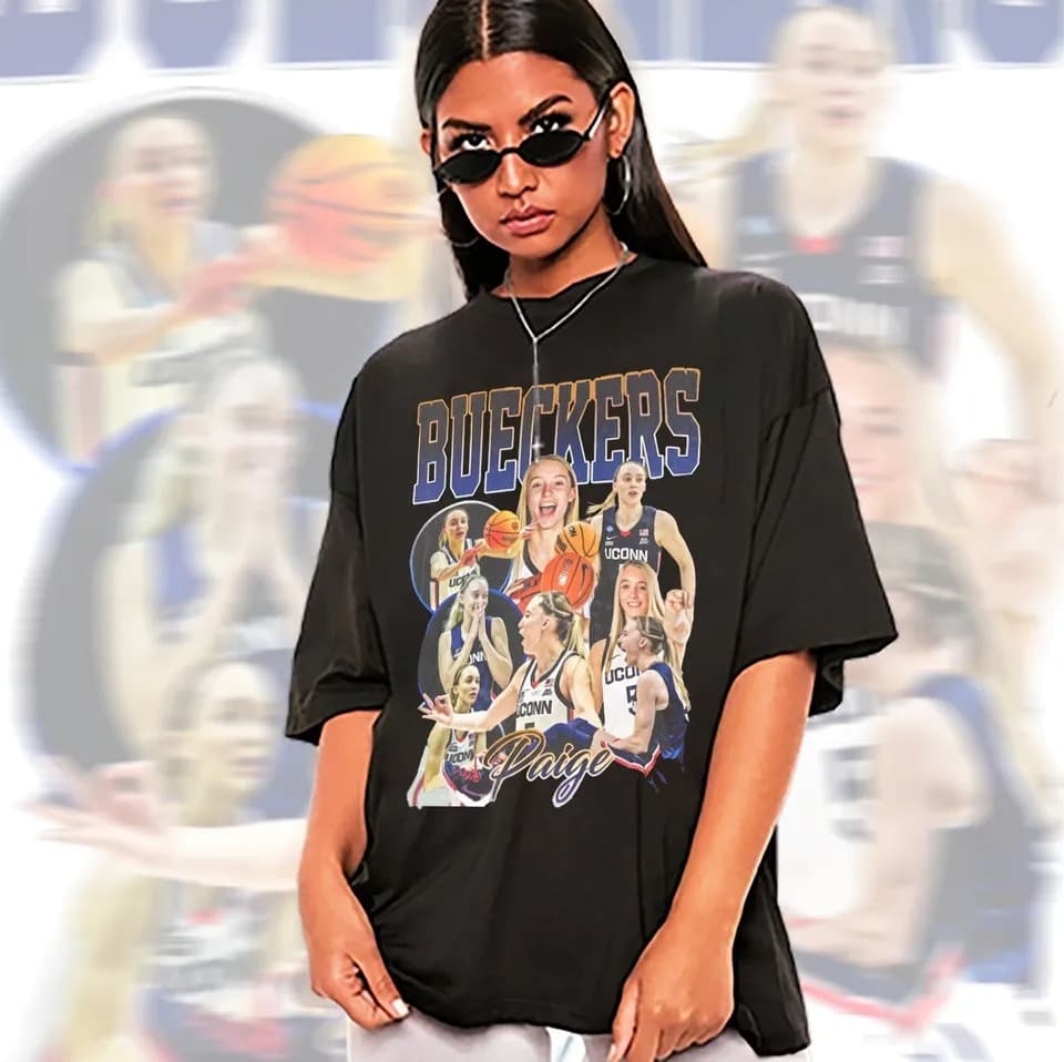 Paige Bueckers Basketball T-Shirt para Hombre y Mujer Fan Graphic Tee – image 1, Paige Bueckers Tee, Paige Bueckers Merch, Paige Bueckers Shirt, Paige Bueckers Sweatshirt, Paige Bueckers Hoodie, Paige Bueckers Clothes