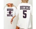 Camiseta de la gira Paige Bueckers, camiseta de baloncesto número 5, básica para hombre y mujer 1 small thumbnail