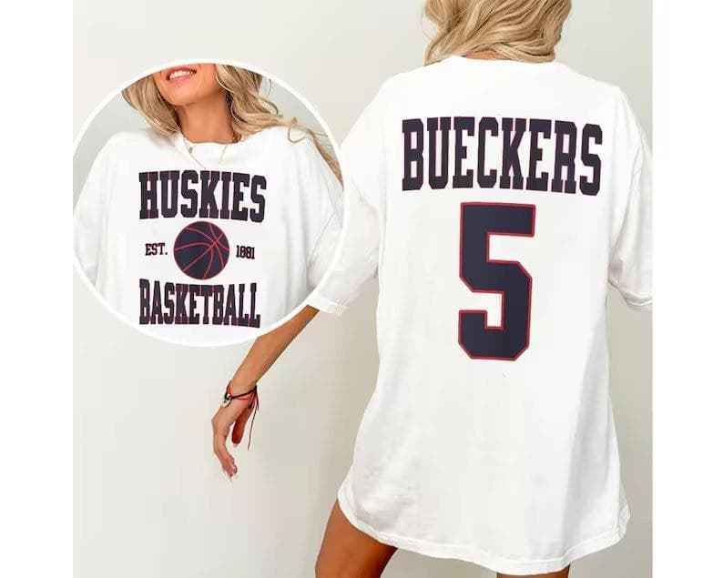 Camiseta de la gira Paige Bueckers, camiseta de baloncesto número 5, básica para hombre y mujer – image 1, Paige Bueckers Tee, Paige Bueckers Merch, Paige Bueckers Shirt, Paige Bueckers Sweatshirt, Paige Bueckers Hoodie, Paige Bueckers Clothes