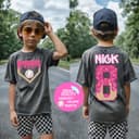 Personalized Boy Baseball Youth Shirt, Custom Baseball Shirts for Youth Bulk Team Gift, Ice Cream Tee, Easter Basket Gift, Baseball TShirt 2 small thumbnail