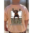 Personalized Boy's Lab Camo Cooler Vintage Southern Graphic Tee 1 small thumbnail