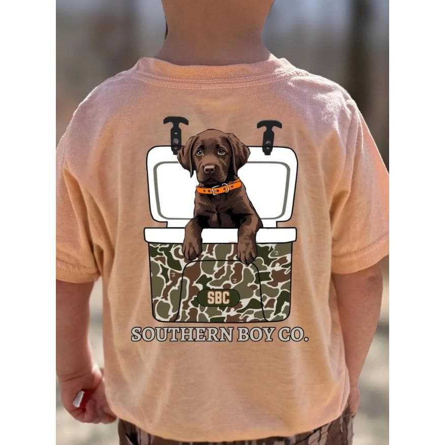 Personalized Boy's Lab Camo Cooler Vintage Southern Graphic Tee – image 1, Boy Lab Camo Tee, Boy Lab Camo Merch, Boy Lab Camo Shirt, Boy Lab Camo Sweatshirt, Boy Lab Camo Hoodie, Boy Lab Camo Clothes