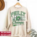 Philadelphia Eagles 2025 Campeones Sweatshirt & Hoodie Merch 3 small thumbnail