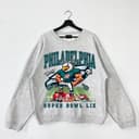 Philadelphia Eagles Campeones del Super Bowl LIX 2025, Ropa Vintage Unisex: Hoodie, Camiseta, Crewneck, Sudadera, Regalo de Algodón para Fanáticos 2 small thumbnail