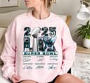 Philadelphia Eagles Super Bowl LIX 2025 Sudadera, Hoodie y Camiseta 3 small thumbnail