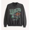 Philadelphia Graphic Crew Sweatshirt, Vintage Football Shirt All Teams, Gifts For Football Fan Classic Casual 2 Eaglees 1 small thumbnail