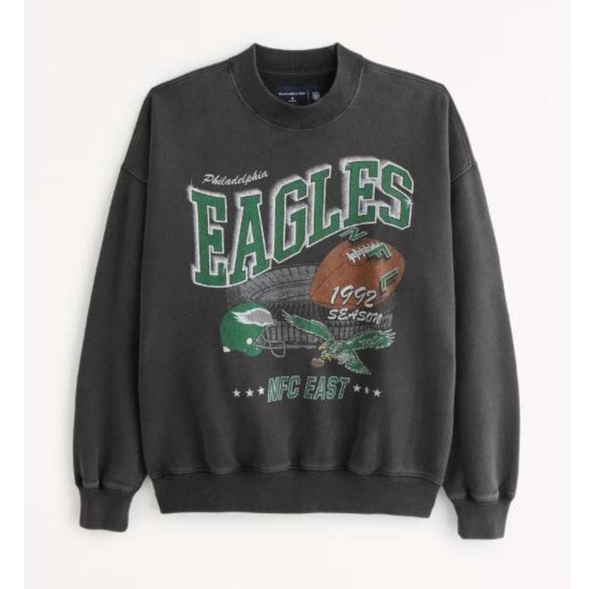 Philadelphia Graphic Crew Sweatshirt, Vintage Football Shirt All Teams, Gifts For Football Fan Classic Casual 2 Eaglees – image 1, Philadelphia Eagles Tee, jalen hurts shirsey, philadelphia eagles merch, eagles sweatshirt, philadelphia eagles sweatshirt, eagles hooded sweatshirt, eagles shirt