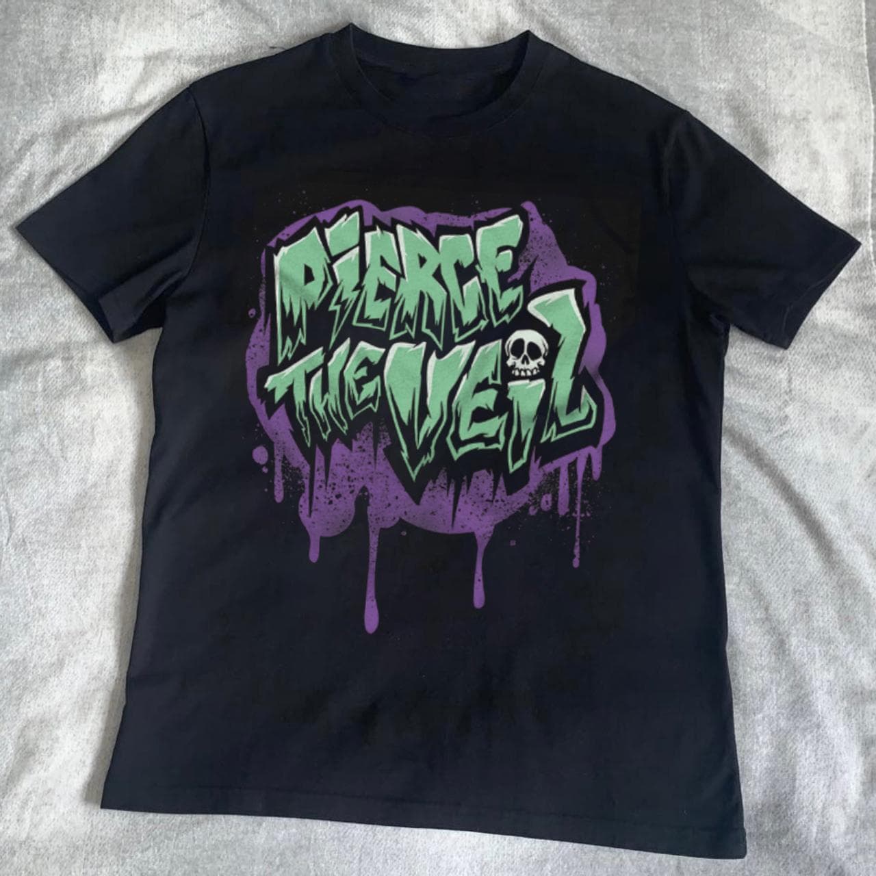 Pierce The Veil Skull Band Shirt, Sweatshirt & Hoodie S-5XL Unisex – image 1, Pierce The Veil Skull Band Tee, Pierce The Veil Skull Band Merch, Pierce The Veil Skull Band Shirt, Pierce The Veil Skull Band Sweatshirt, Pierce The Veil Skull Band Hoodie, Pierce The Veil Skull Band Clothes