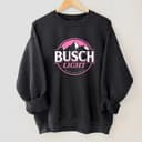 Pink Busch Light Beer para Mujer 80s Casual Crewneck Camiseta Hoodie 1 small thumbnail