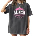 Pink Busch Light Beer para Mujer 80s Casual Crewneck Camiseta Hoodie 3 small thumbnail