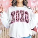 Sudadera con Capucha, Sudadera y Camiseta XOXO Leopardo Brillo Rosa San Valentín 4 small thumbnail