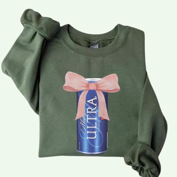 Sudadera, Camiseta, Sudadera con Capucha Pink Michelob Ultra, Coquette Drink Tee – image 1, Michelob Ultra Tee, Michelob Ultra Merch, Michelob Ultra Shirt, Michelob Ultra Sweatshirt, Michelob Ultra Hoodie, Michelob Ultra Clothes
