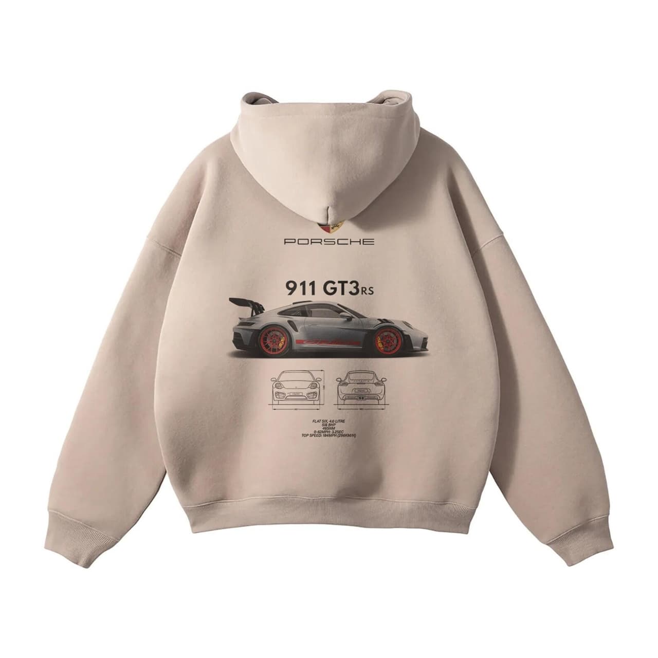 Porsche 911 GT3 RS Oversized Hoodie, Car Tee, Car Sweatshirt, Porsche Hoodie, Automotive Fashion, Porsche Lovers – image 3, Porsche 911 Tee, Porsche 911 Shirt, Porsche 911 Sweatshirt, Porsche 911 Hoodie, Porsche 911 Clothes