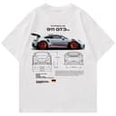 Porsche 911 GT3 RS T-Shirt - Unisex Car Lover Gift for Men 2 small thumbnail