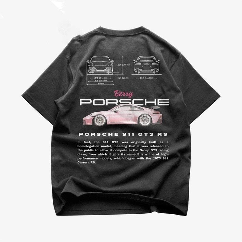 Porsche 911 Heritage Streetwear T-Shirt – Legendary Design – image 1, Porsche Tee, Porsche 911 Tee, Porsche Tee, Porsche Shirt, Porsche Sweatshirt, Porsche Hoodie