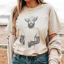 Post Malone Camisa Vaquera - Camiseta Gráfica Western, Hoodie, Sudadera 1 small thumbnail