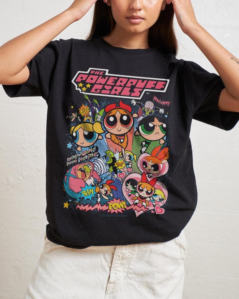 Powerpuff Girls Vintage Y2K Tee Hoodie Sweatshirt Soft Cotton Unisex Gift – image 1, Powerpuff Girls Tee, Powerpuff Girls Merch, Powerpuff Girls Shirt, Powerpuff Girls Sweatshirt, Powerpuff Girls Hoodie, Powerpuff Girls Clothes