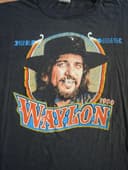 Rare Waylon Jennings Comfort Colors Tee, Hoodie, Sweatshirt - Unisex Country Gift 1 small thumbnail