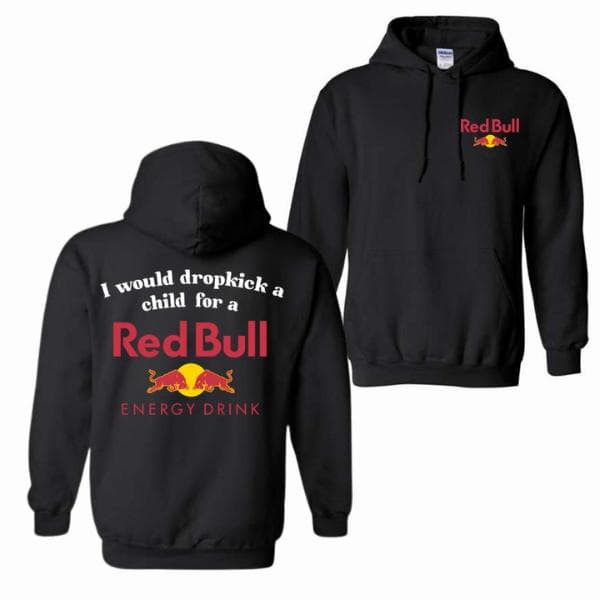 Red Bull 'I'd Dropkick a Child' Statement Apparel – image 4, Red Bull Tee, Red Bull Merch, Red Bull Shirt, Red Bull Sweatshirt, Red Bull Hoodie, Red Bull Clothes