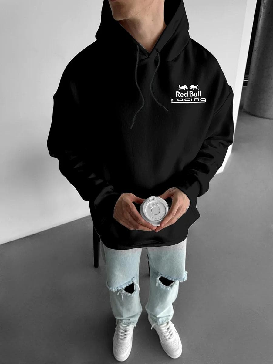 Redd Bul Racing F1 Hoodie Unisex Comfort Colors - Regalo de Cumpleaños – image 3, Red Bull Tee, Red Bull Merch, Red Bull Shirt, Red Bull Sweatshirt, Red Bull Hoodie, Red Bull Clothes