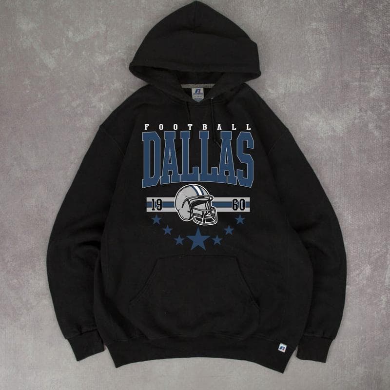 Retro 90s All Team Football Hoodie, Ideal Men's and Women's Football Fan Gift – image 4, NFL Tee, San Francisco 49ers Tee, Dallas Cowboys Tee, Detroit Lions Tee, Kansas City Chiefs Tee, Tampa Bay Buccaneers Tee, Arizona Cardinals Tee