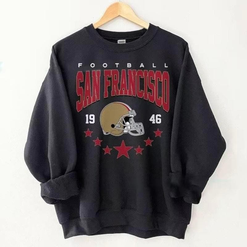 Sudadera retro de fútbol estilo años 90, camiseta vintage de 1960, regalo clásico unisex para fans – image 2, NFL Tee, San Francisco 49ers Tee, Dallas Cowboys Tee, Detroit Lions Tee, Kansas City Chiefs Tee, Tampa Bay Buccaneers Tee, Arizona Cardinals Tee