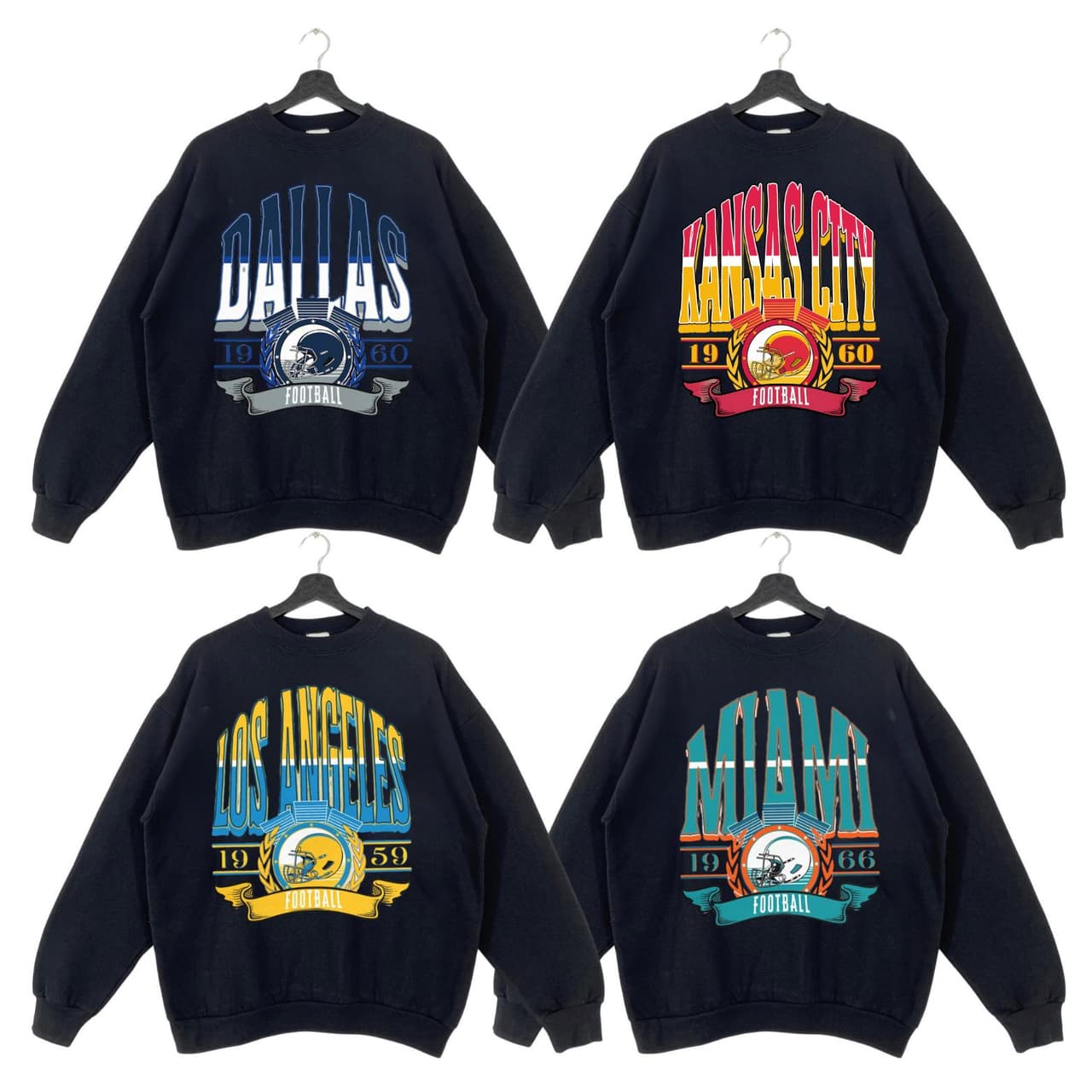 Retro Big Word Graphic Fútbol americano Crewneck Sudadera, American Fútbol americano Fan, Sunday Camiseta, Fútbol americano Thowback Vintage Todos los equiposs Sudadera, Vintage Graphic Camisetas, Unisex Sudaderas – image 1, NFL Tee, San Francisco 49ers Tee, Dallas Cowboys Tee, Detroit Lions Tee, Kansas City Chiefs Tee, Tampa Bay Buccaneers Tee, Arizona Cardinals Tee